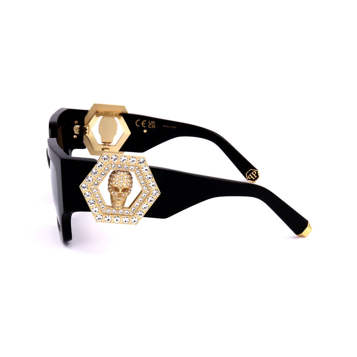 Ladies' Sunglasses PHILIPP PLEIN SPP103S SHINY GREY GOLD